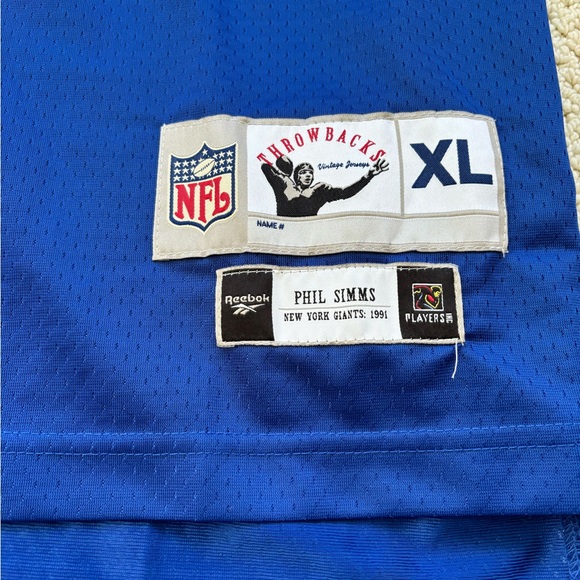 Phil Simms New York Giants jersey. Size xl. Throw back edition - Picture 4 of 4
